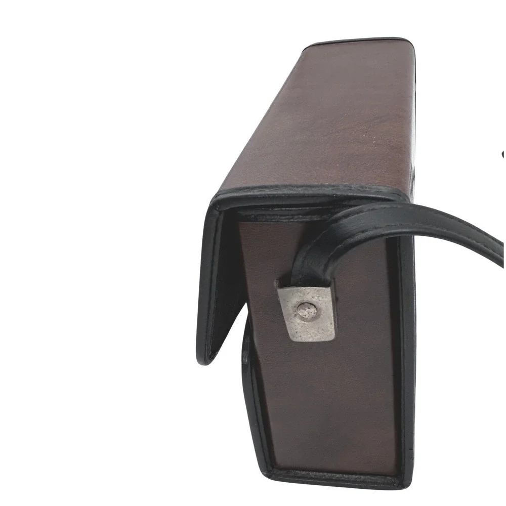 Bushnell Vintage Brown Faux Leather Binocular Case Shoulder Bag Utility Pouch